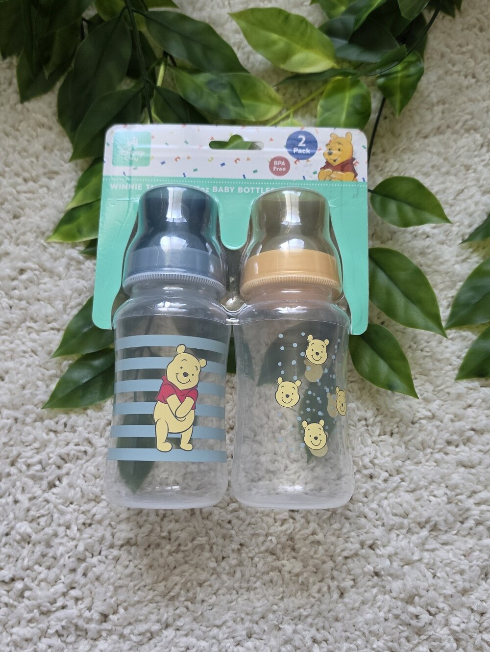 Winnie The Pooh Bottles (2 Pack)